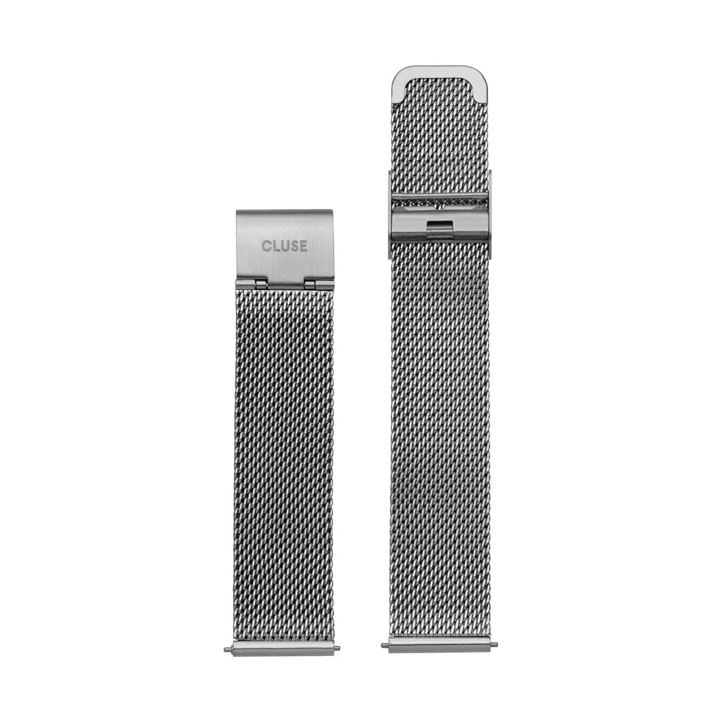 CLUSE - Uhrenband, Silber, 18mm