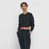 ONLY  Pullover, Body Fit, langarm Black