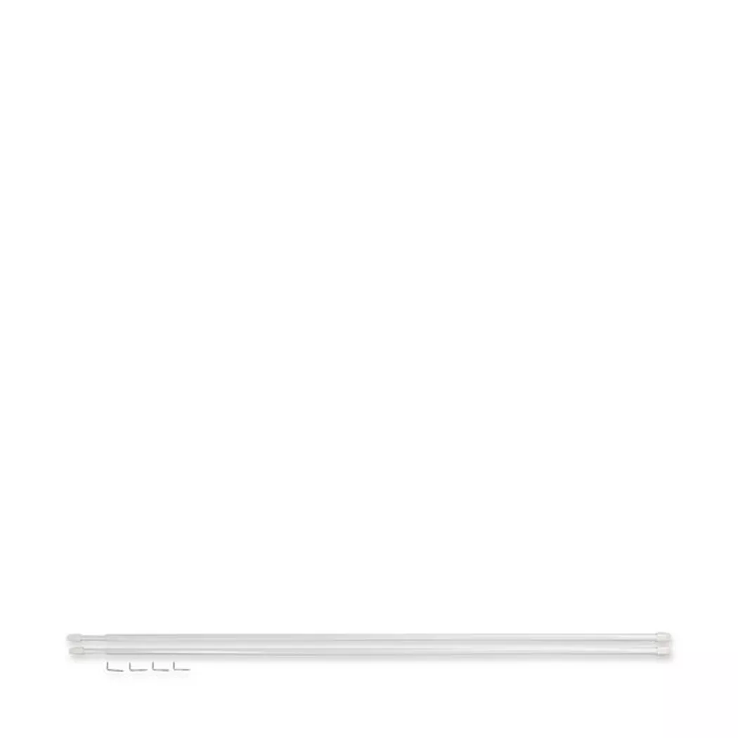 Manor - Vitragenstange, 80-130CM, Weiss