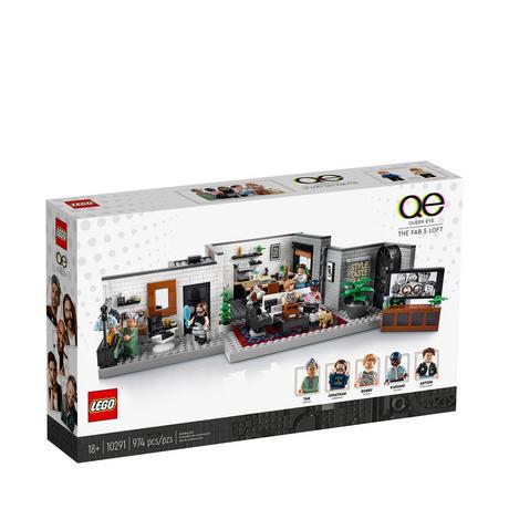 LEGO @ 10291 10291 Queer Eye – The Fab 5 Loft 