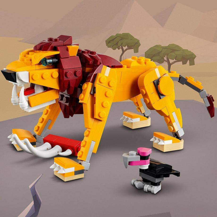 LEGO®  31112 Le lion sauvage 