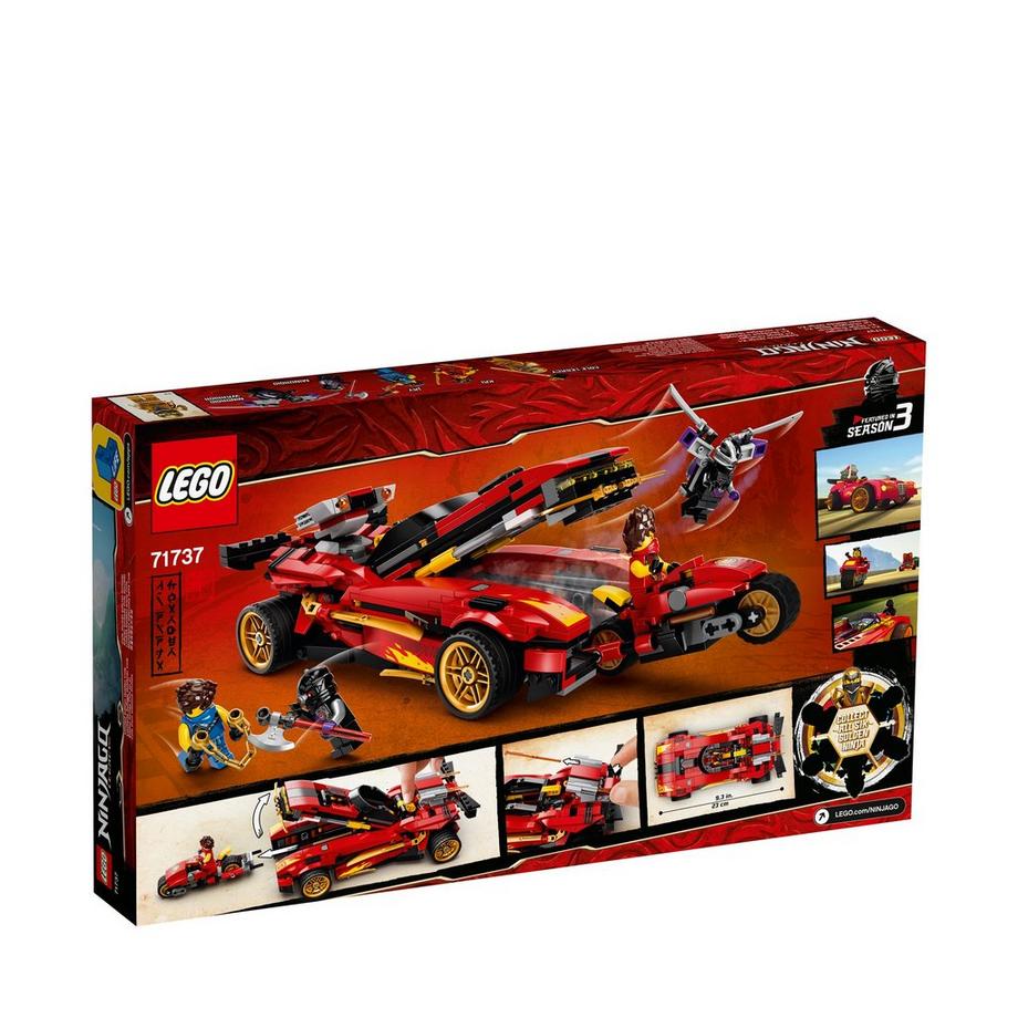 LEGO®  71737 X-1 Ninja Supercar 