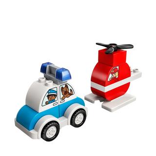 LEGO®  10957 L'hélicoptère des pompiers et la voiture de police 