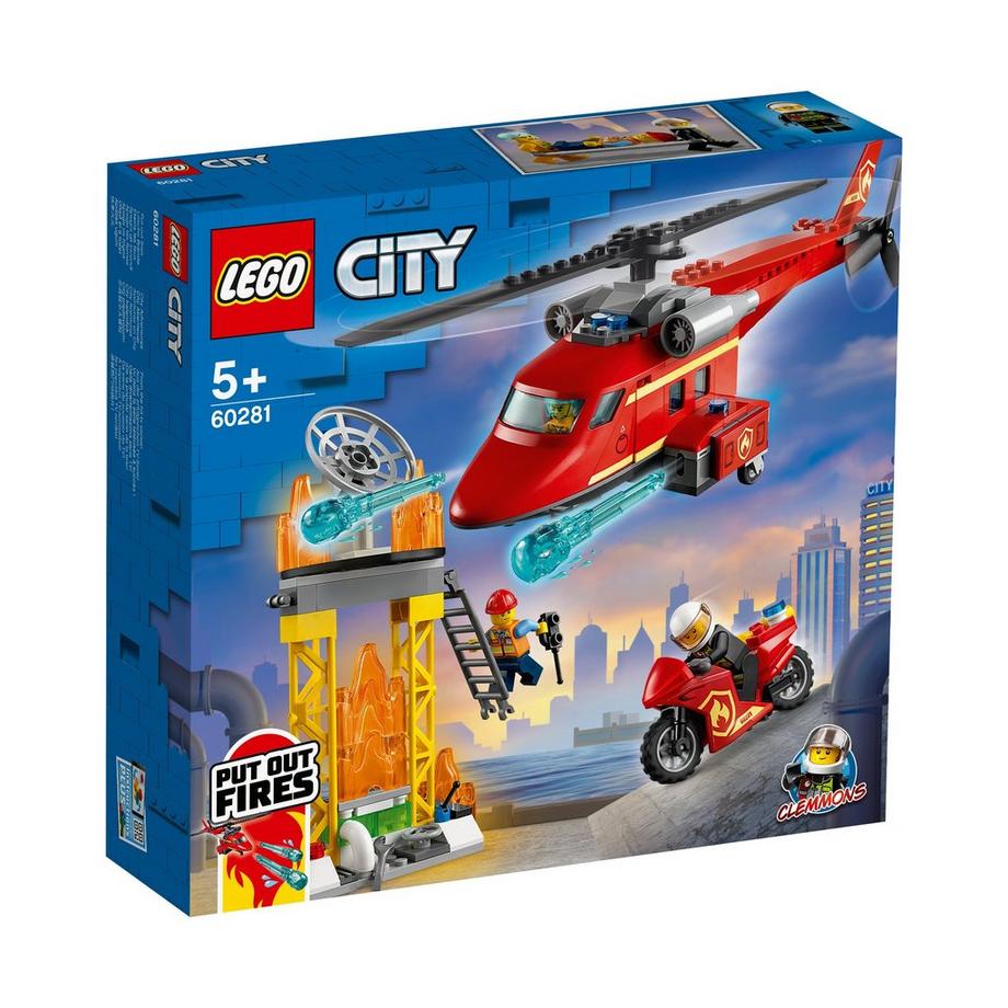 LEGO®  60281 L’hélicoptère de secours des pompiers 