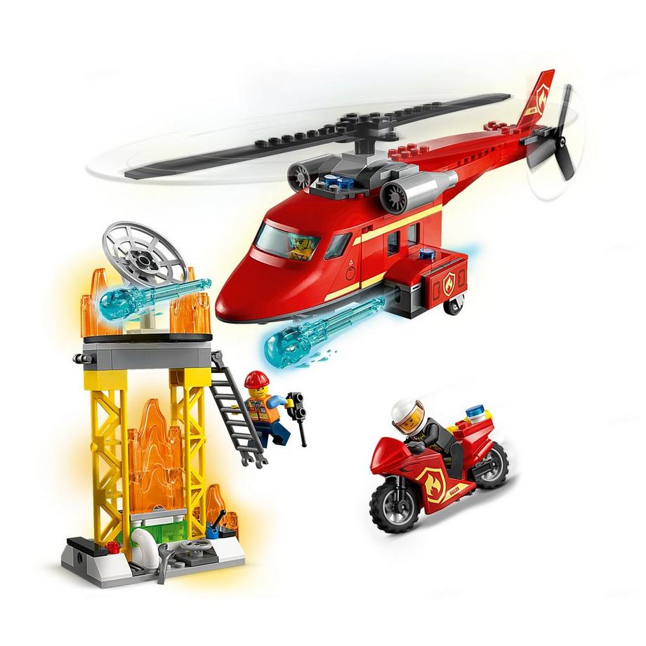 LEGO®  60281 L’hélicoptère de secours des pompiers 