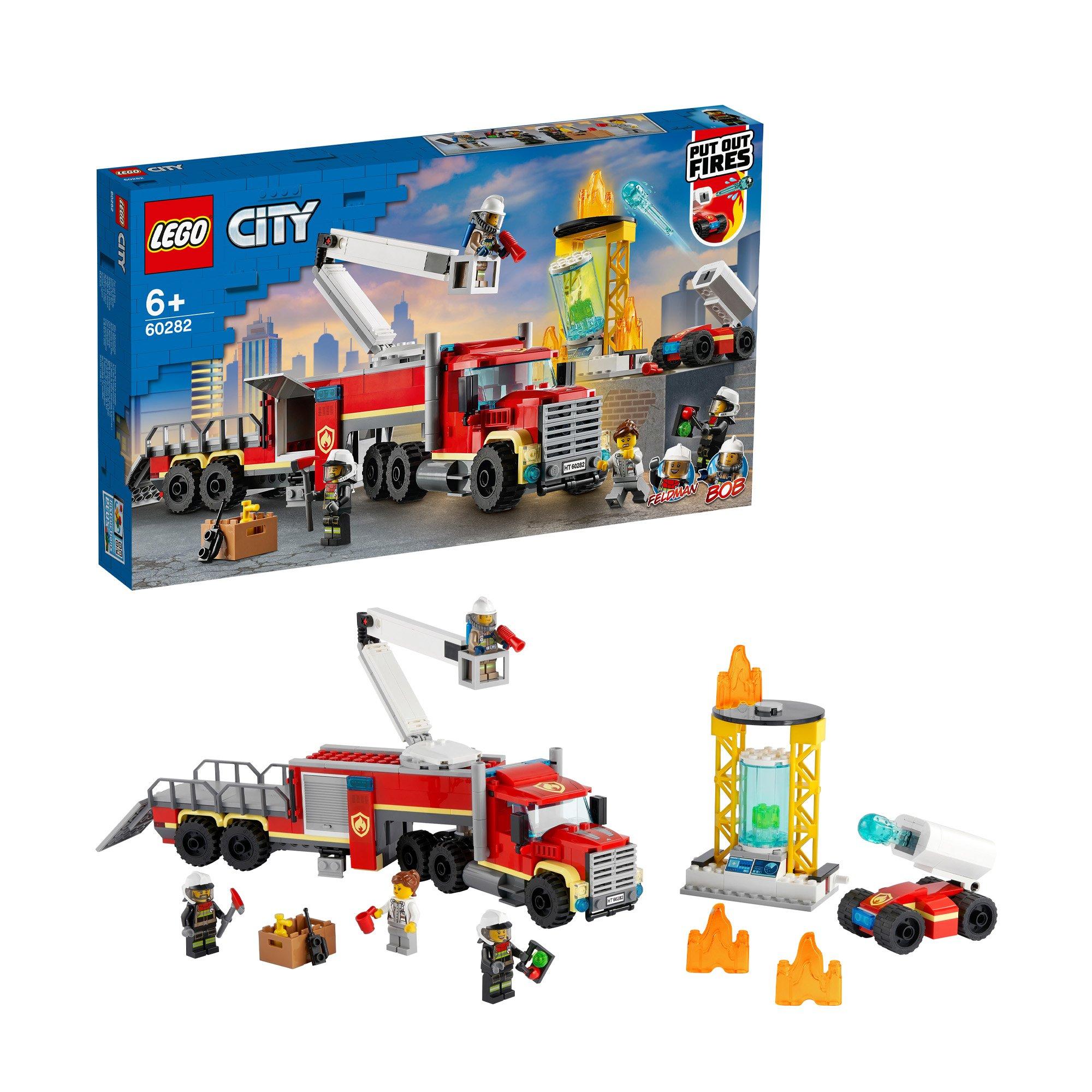LEGO®  60282 L’unité de commandement des pompiers 