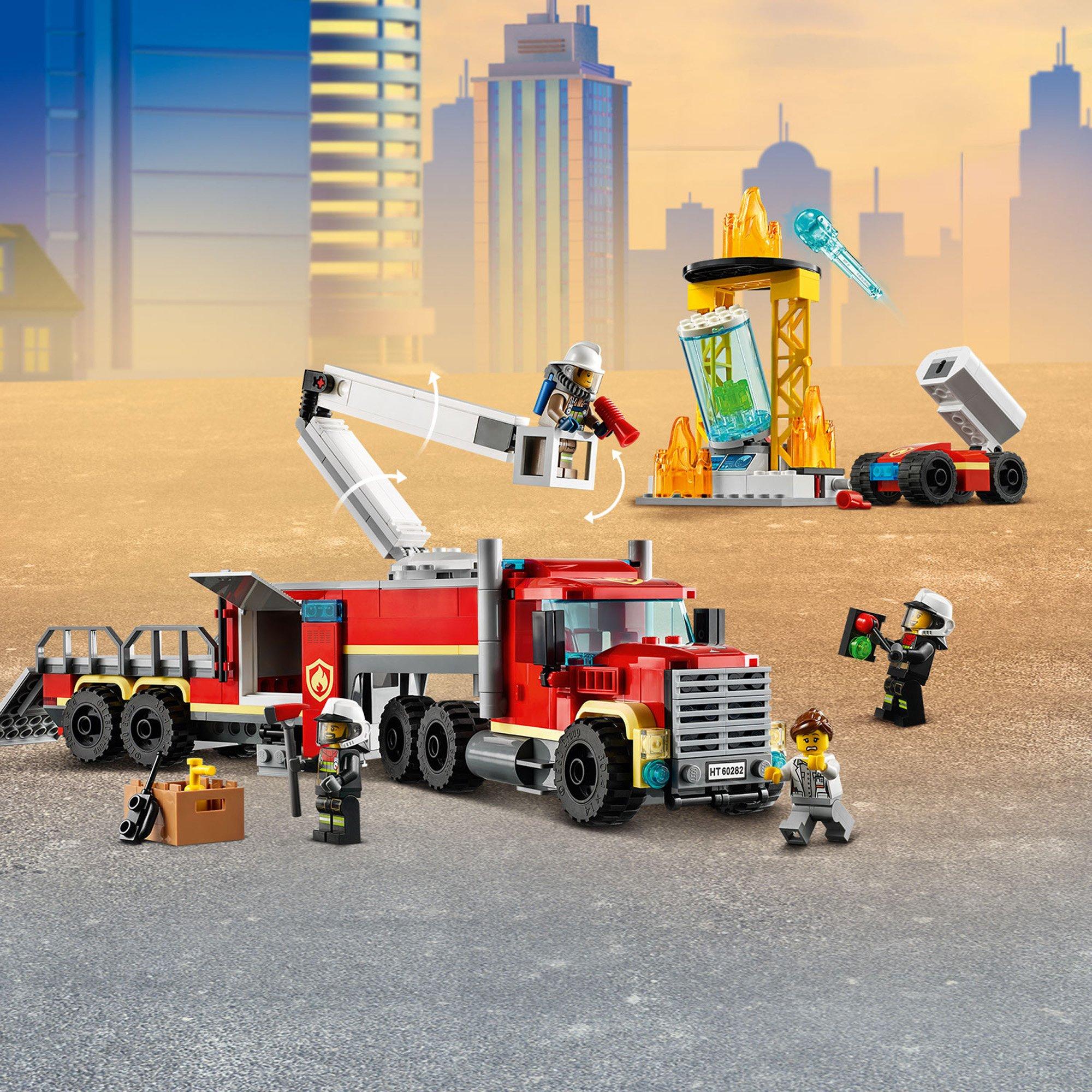 LEGO®  60282 L’unité de commandement des pompiers 