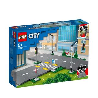 LEGO  60304 Strassenkreuzung mit Ampeln 