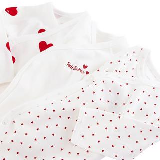 PETIT BATEAU  Body, maniche lunghe, 3-pack 