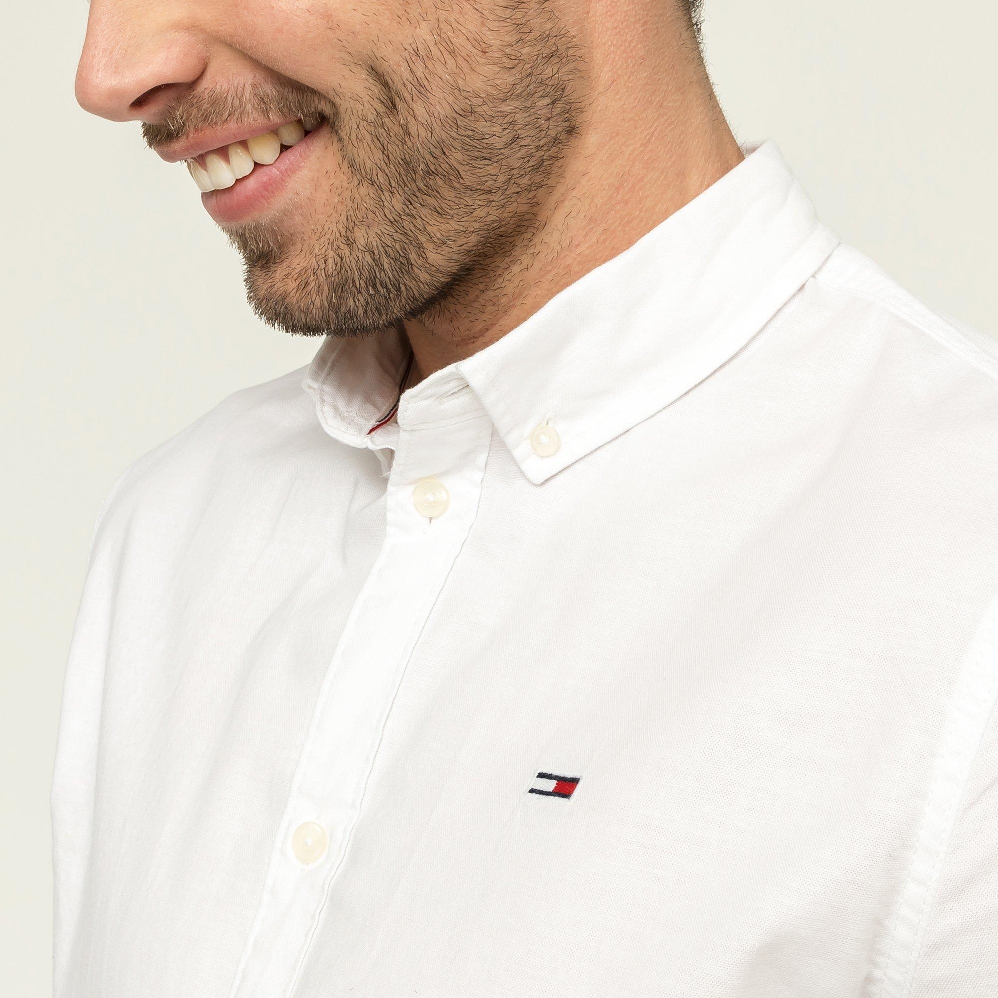 TOMMY JEANS Chemise manches longues Slim Fit  