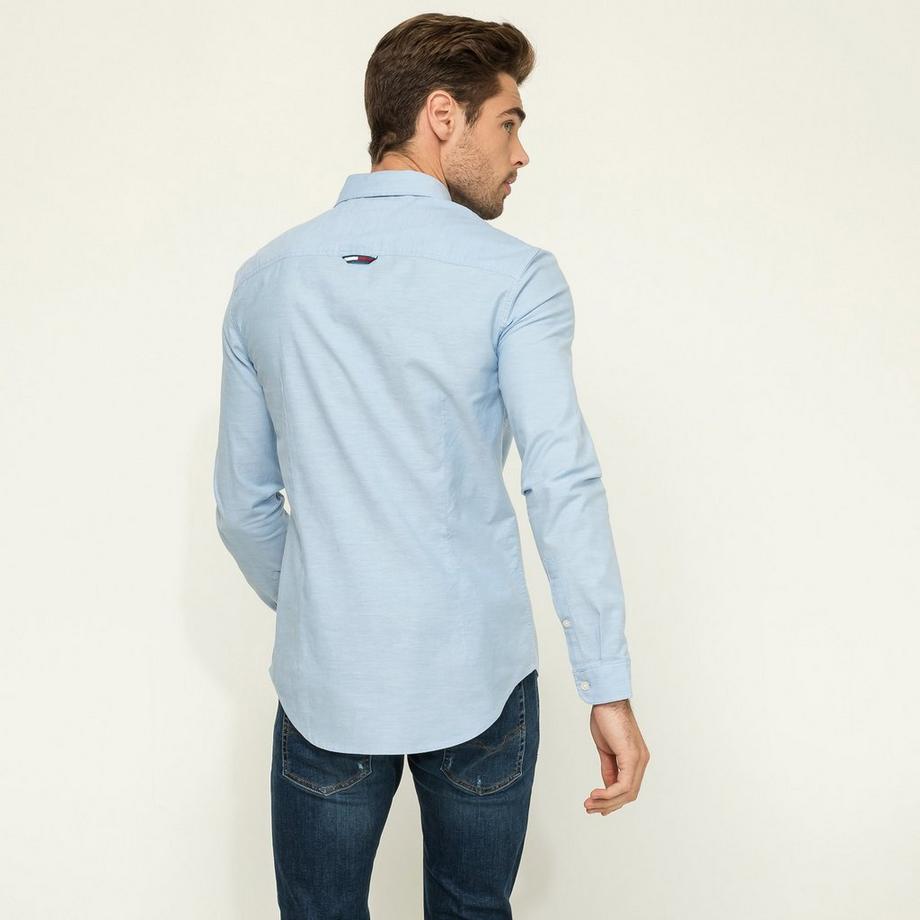 TOMMY JEANS Slim Fit Langarmhemd  