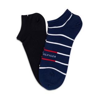 TOMMY HILFIGER TH MEN SMALL STRIPE SOCK 2P\n Duopack, wadenlange Socken 