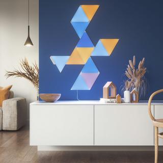 nanoleaf Triangles Starter Kit (9 Panels) App-gesteuerte LED-Lampe 