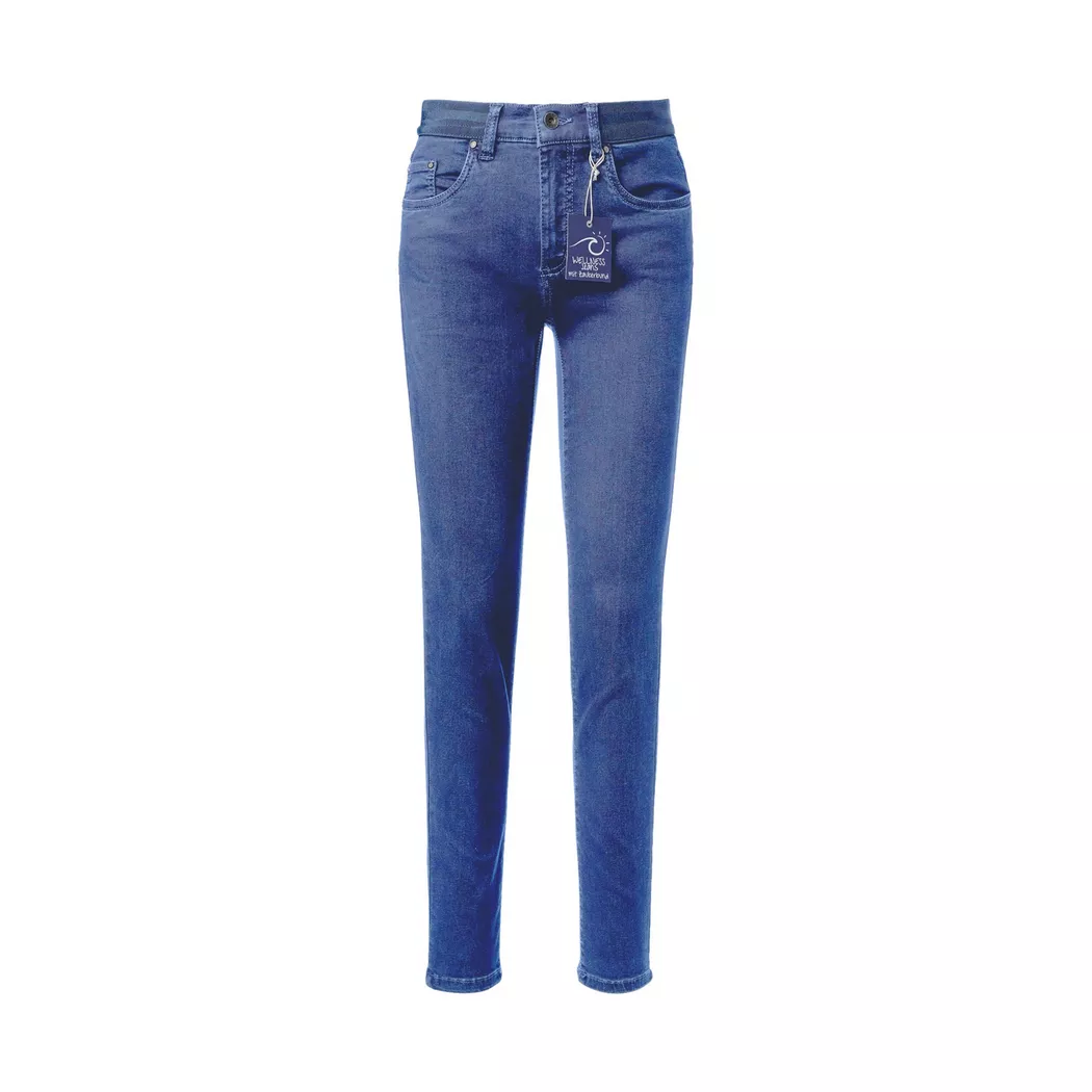 Anna Montana - 5-Pocket Hose, Slim Fit, für Damen, Blau Denim, Größe 38