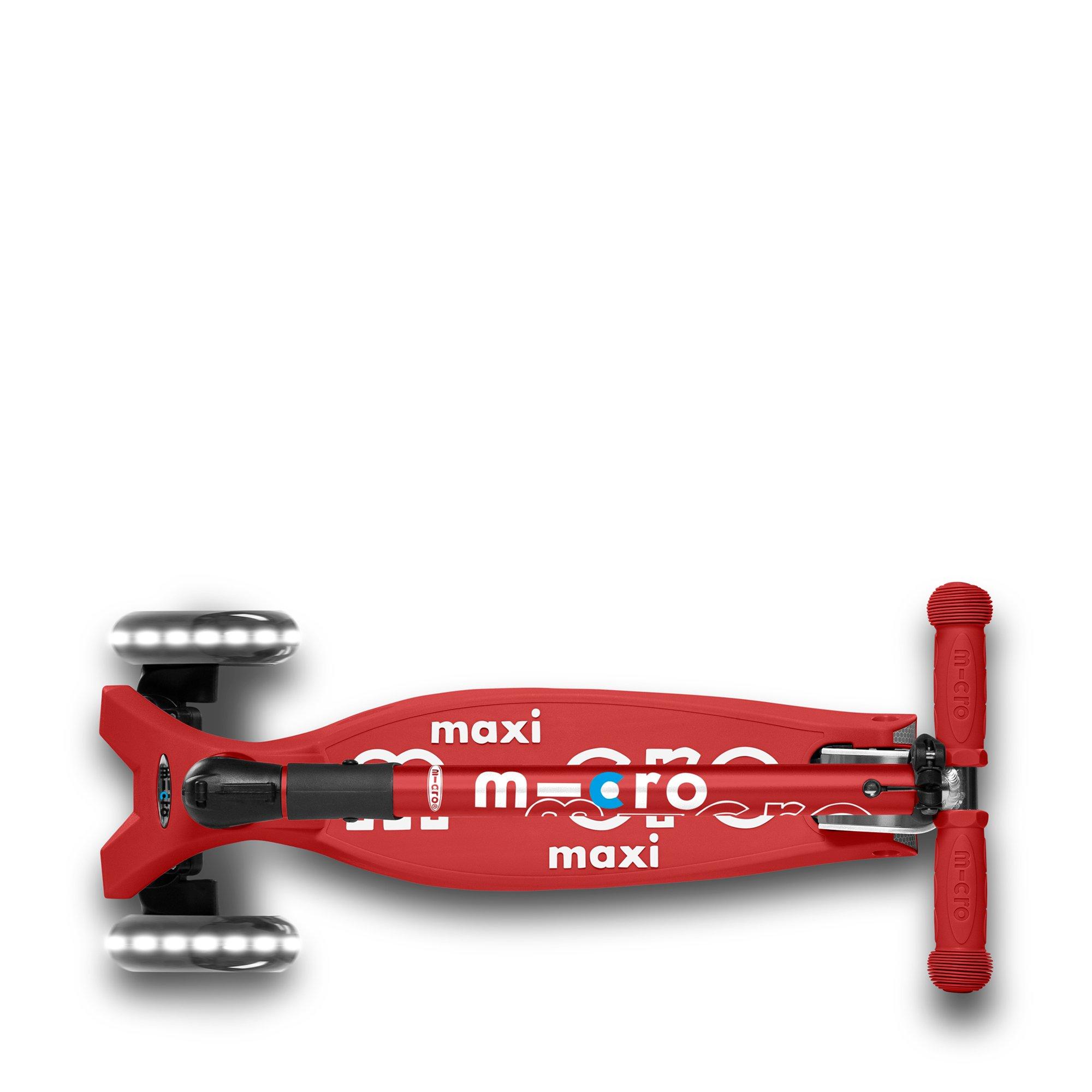 micro  Maxi Micro Deluxe Foldable LED Red Rot