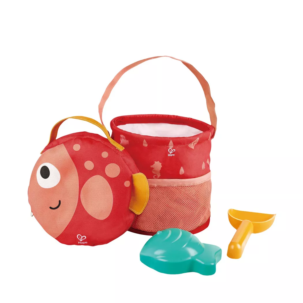 Hape - Faltbares Strandspiel-Set, Multicolor