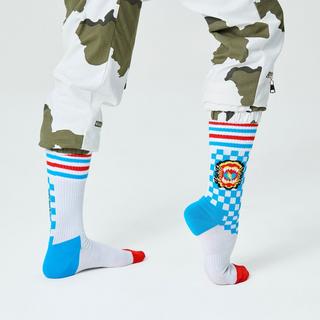 Happy Socks Roar Thin Crew Calze, multi-pack 