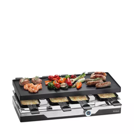 Trisa Fornello per raclette Premium, 8 persone Bicolore