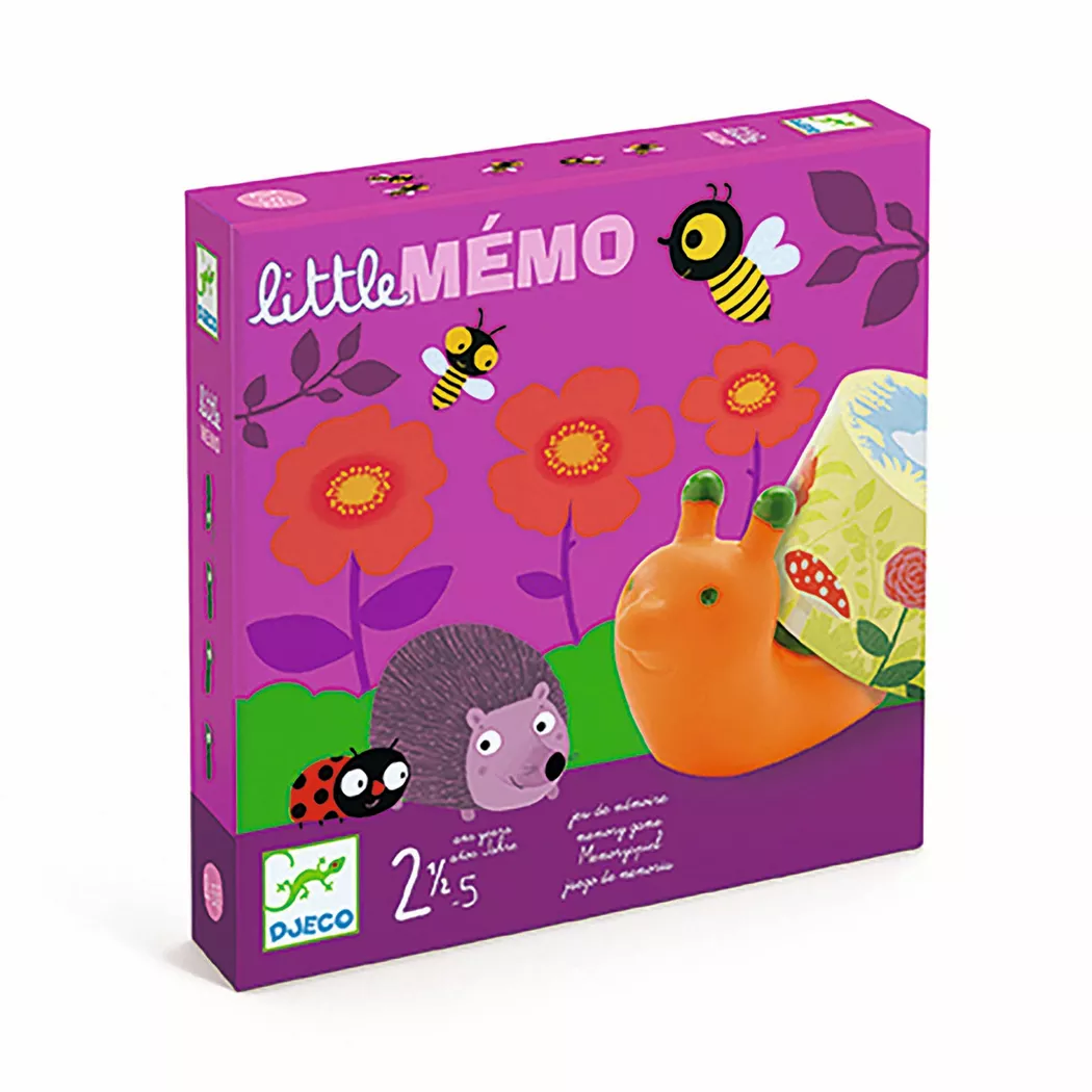 Djeco - Little Memo, Multicolor