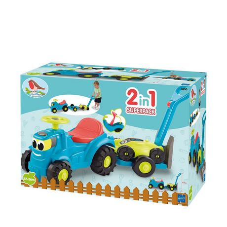 ecoiffier  Tracteur pour enfants avec remorque 