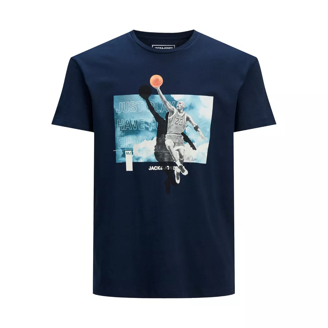 Jack & Jones - T-Shirt, für Herren, Nachtblau, Größe M