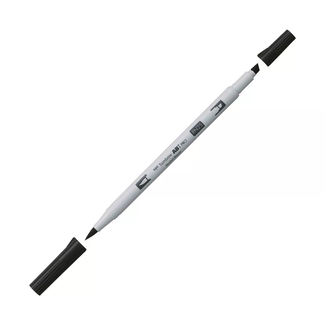 Tombow - Pinselstift, One Size, Black