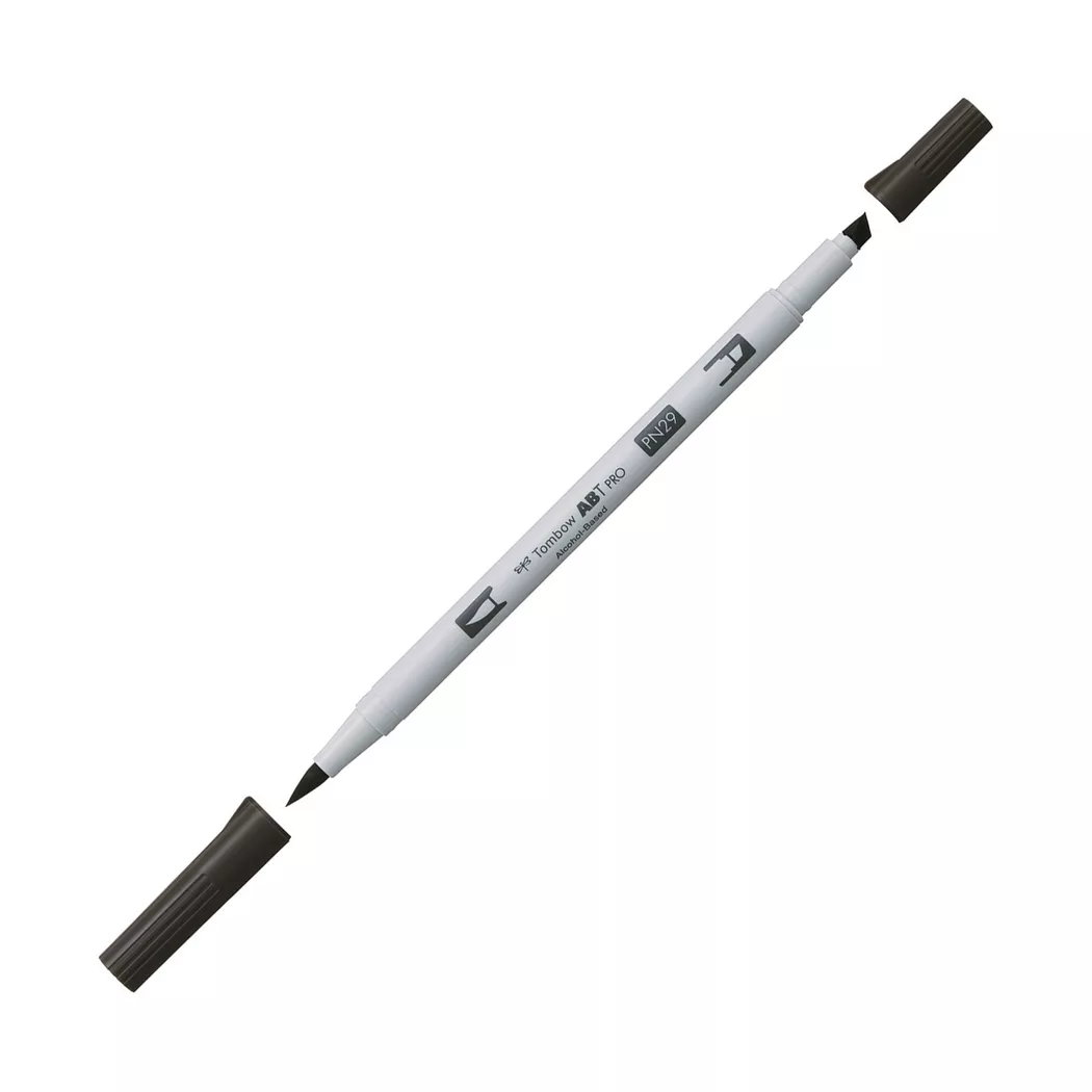 Tombow - Pinselstift, One Size, Grau