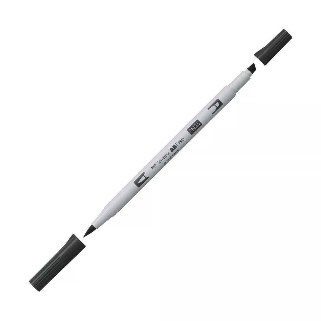 Tombow - Pinselstift, One Size, Grau