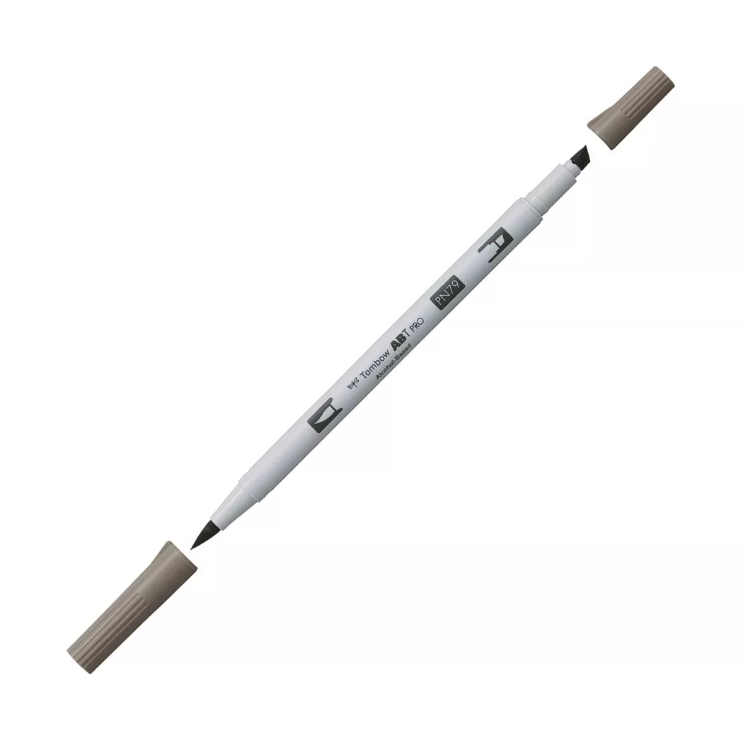 Tombow - Pinselstift, One Size, Grau