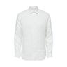 SELECTED Camicia a maniche lunghe REGREX-ANTIQUE SHIRT LS  B Bianco