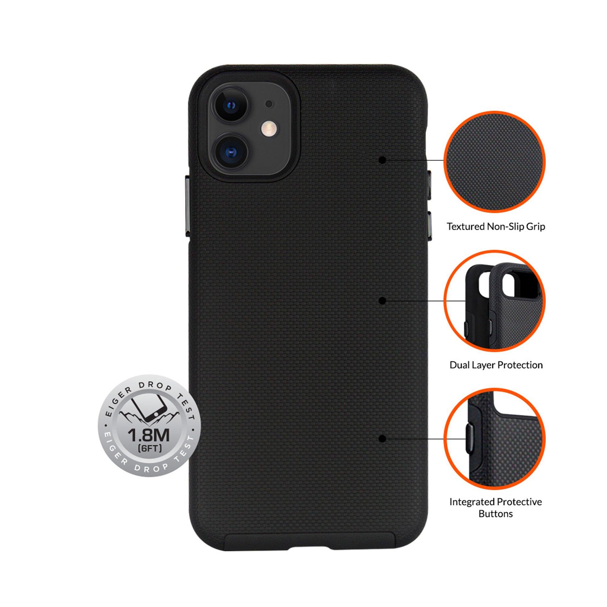 EIGER North Rugged (iPhone 12/ Pro) Coque rigide 