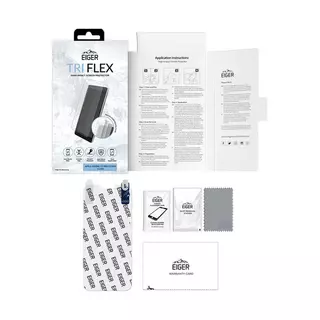 EIGER TriFlex (iPhone 12, 12 Pro) Vetro protettivo per cellulare Trasparente