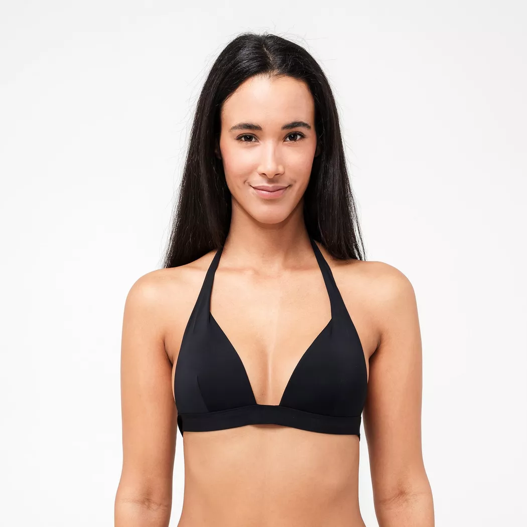 Manor Woman - Bikini Oberteil, Triangel, für Damen, Black, Größe S 4