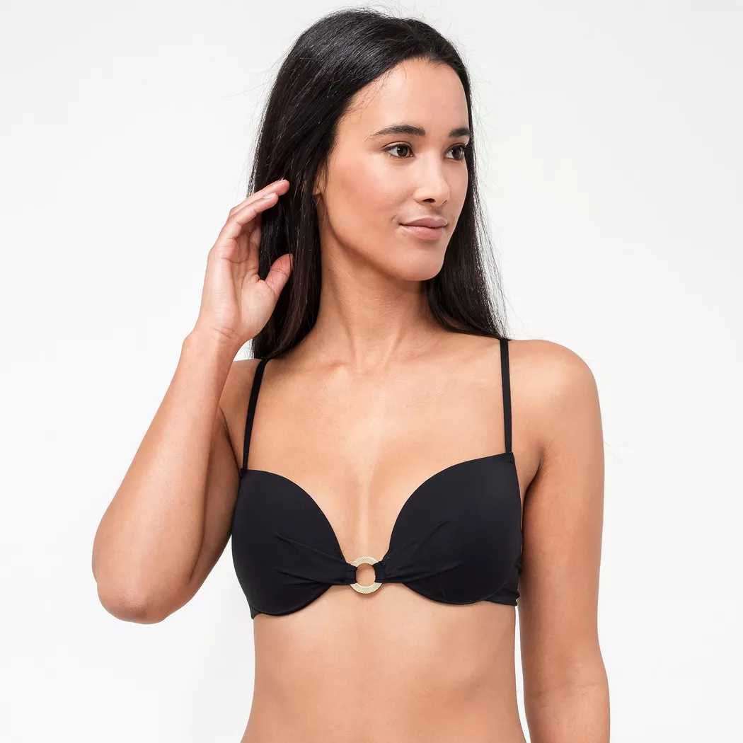 Manor Woman Padded Bikini Top Black 80A