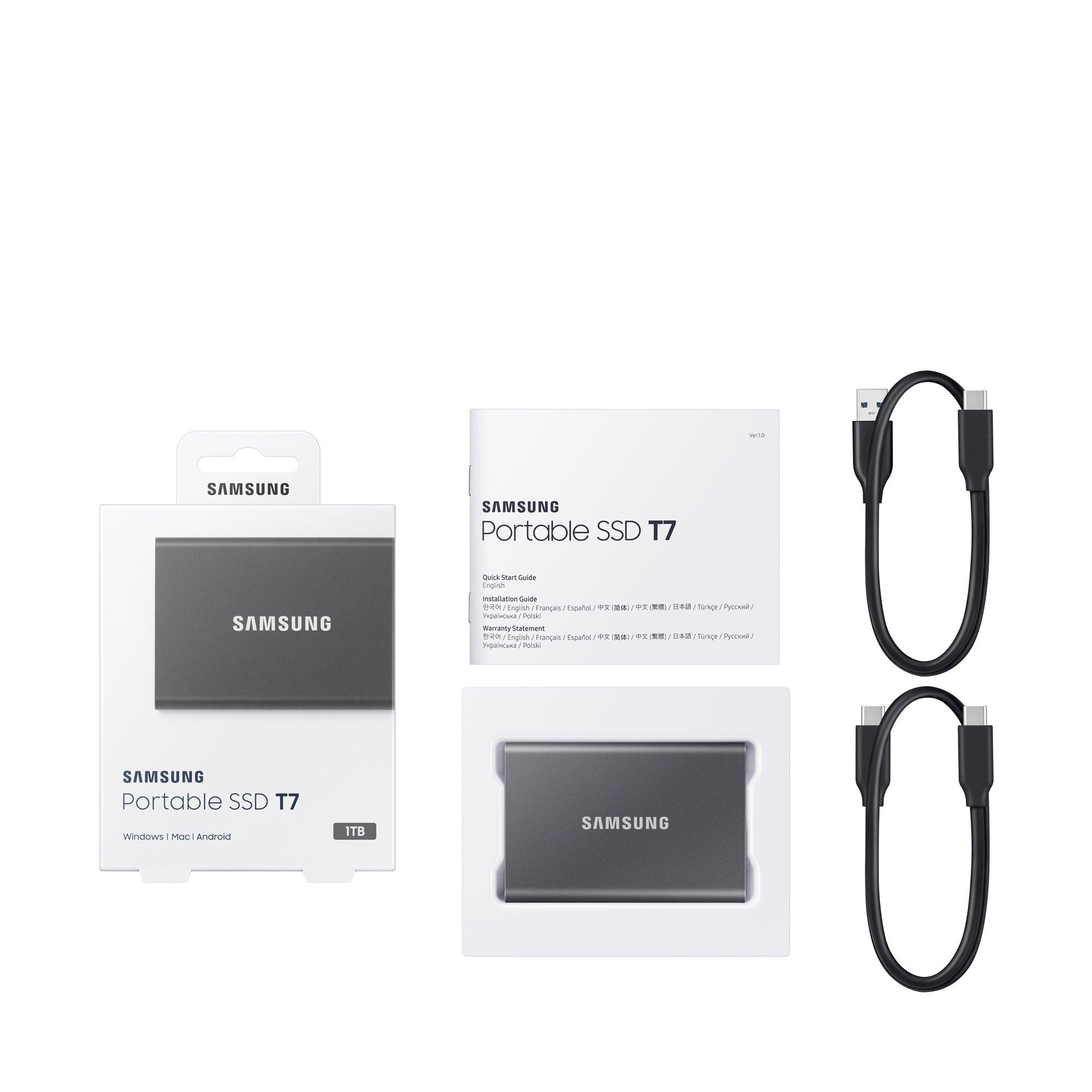 SAMSUNG T7 Portable SSD 