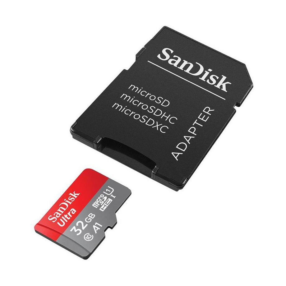 SanDisk Ultra (120MB/s, 32 GB) microSDHC-Speicherkarte 