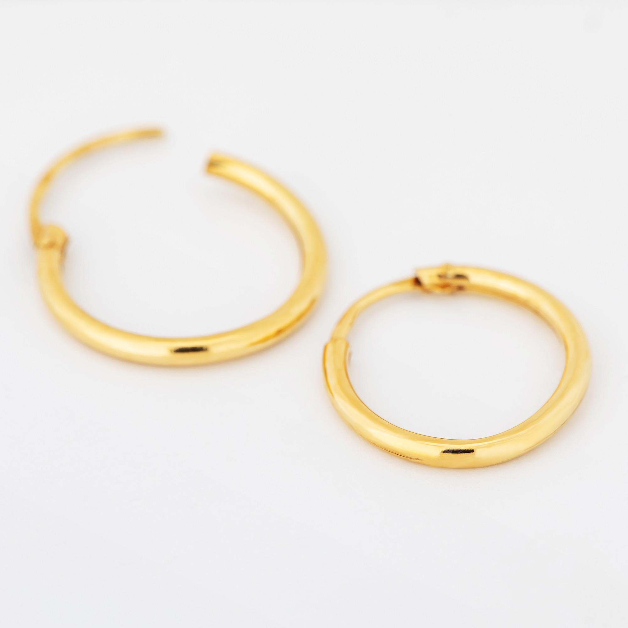 L' Atelier Gold 18 Karat by Manor  Ohrringe 