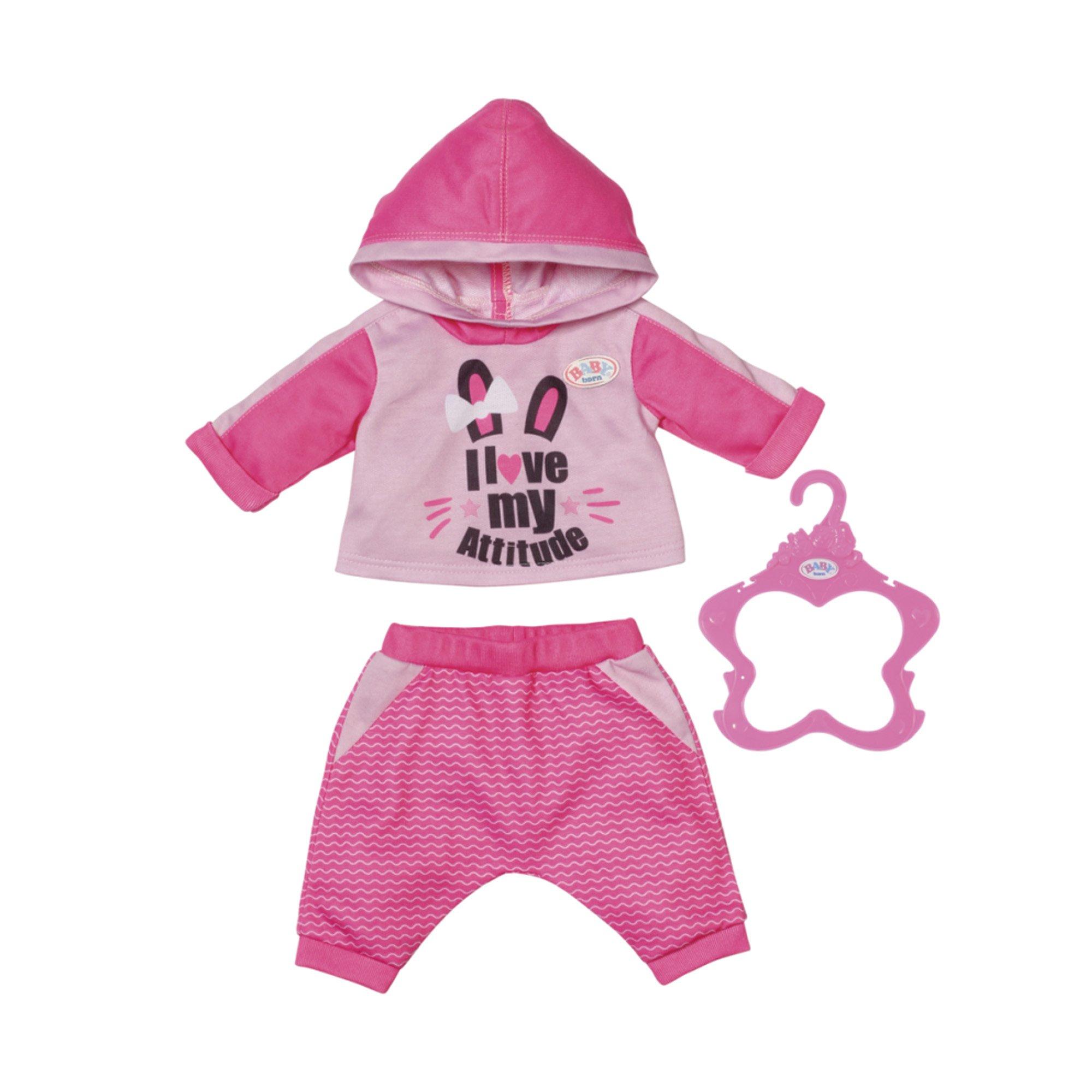 Zapf creation  Baby Born Tuta da jogging, modelli assortiti 