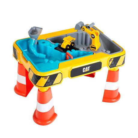CAT  Theo Klein 3237 Caterpillar - Tavolo da gioco con sabbia e acqua 