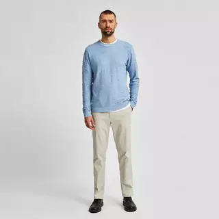 SELECTED Pullover Pullover Himmelblau