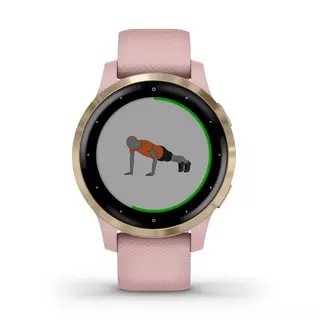 GARMIN Vivoactive4s Smartwatch Display Rose