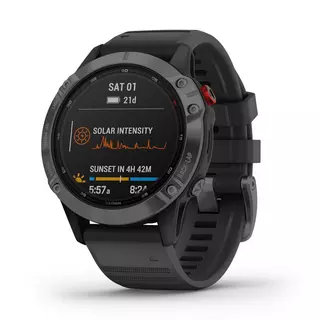 GARMIN Fenix 6 Pro Solar Smartwatch Display Black