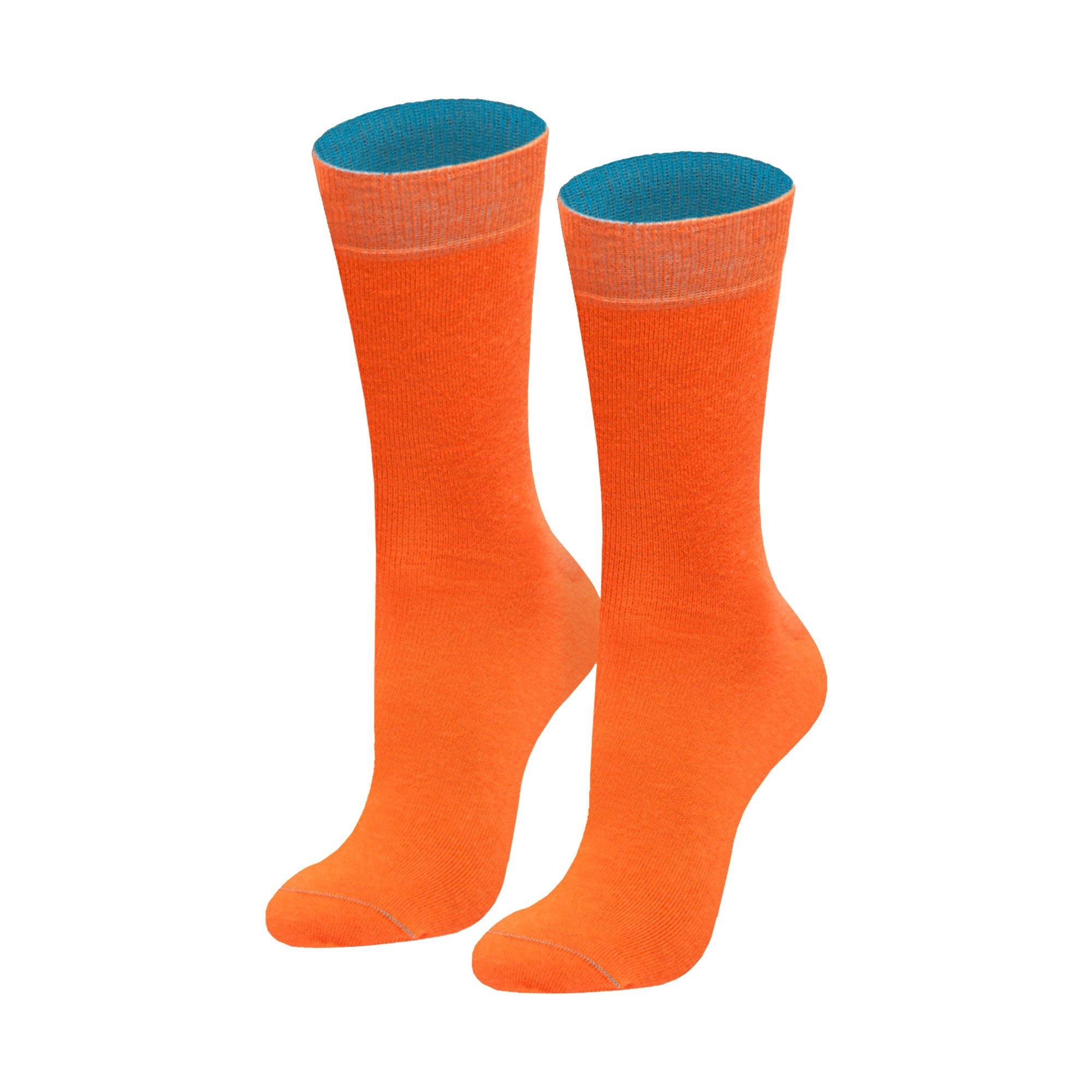 Image of Socken Damen Orange 35-38