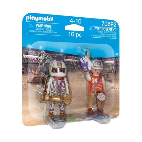 Playmobil  70692 Duo Fan et cascadeur 