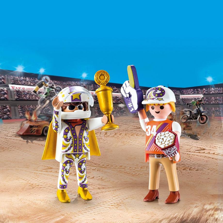 Playmobil  70692 Duo Fan et cascadeur 