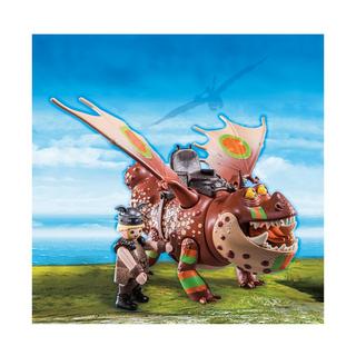 Playmobil  70729 Dragons Racing, Gambedipesce e Muscolone 