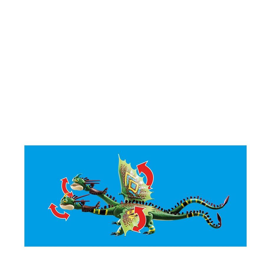 Playmobil  70730 Dragon Racing, Kognedur et Kranedur avec Pète et Prout 