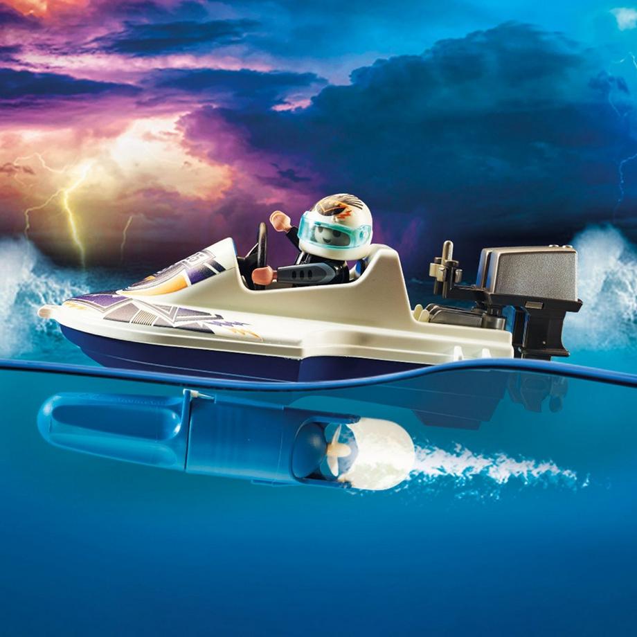 Playmobil  70140 Bateau général des sauveteurs en mer 