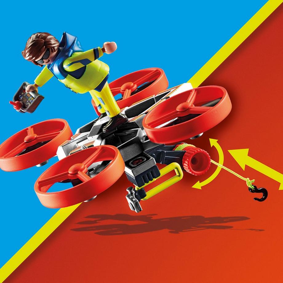 Playmobil  70143 Secouriste et drone 