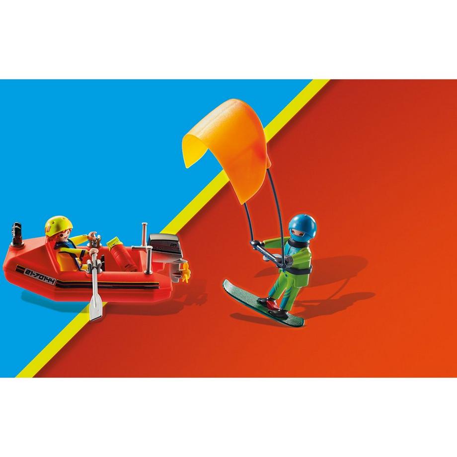 Playmobil  70144 Seenot, Kitesurfer-Rettung mit Boot 
